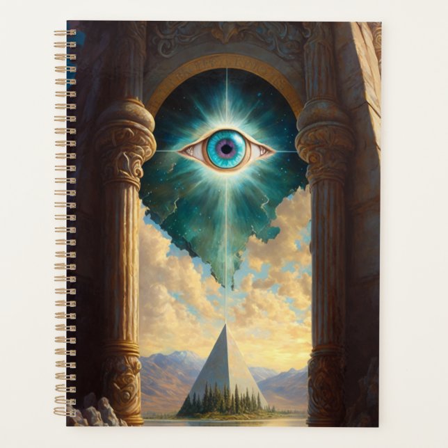 Planejador de Arte Ocular da Pirâmide Mística (Frente)