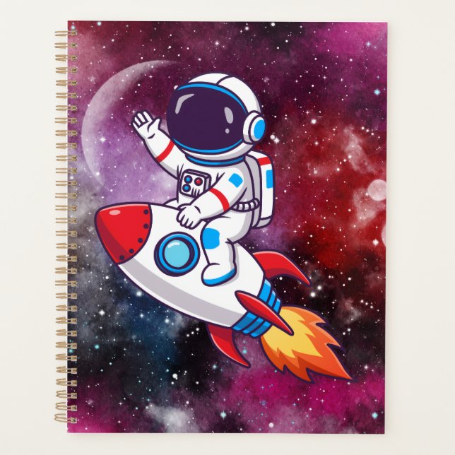 Planejador de Aventura Espacial Divertida (Frente)