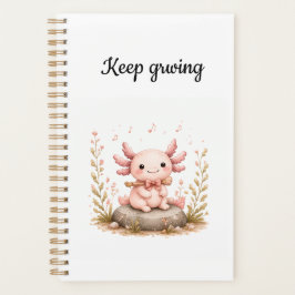 Planejador de Axolote Kawaii