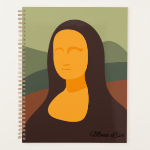 Planejador de Calendário de Pintura de Mona Lisa