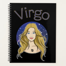 Planejador de Calendário de Sinal do Virgo Zodiac