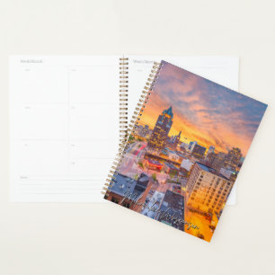 Planejador de Calendário do Skyline de Milwaukee W