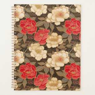 Planejador de Camellias Vermelhas e Brancas Chiyog