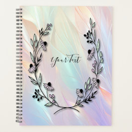 Planejador de Casamento com Flores Mínimas