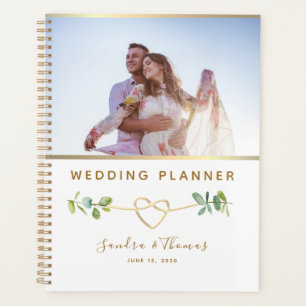 Planejador de Casamento com Foto de Eucalipto com
