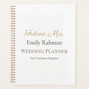 Planejador de Casamento de Luxo Caderno de Noiva