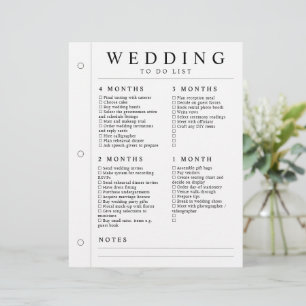Planejador de Casamento Mínimo 4 Meses - 1 Semana