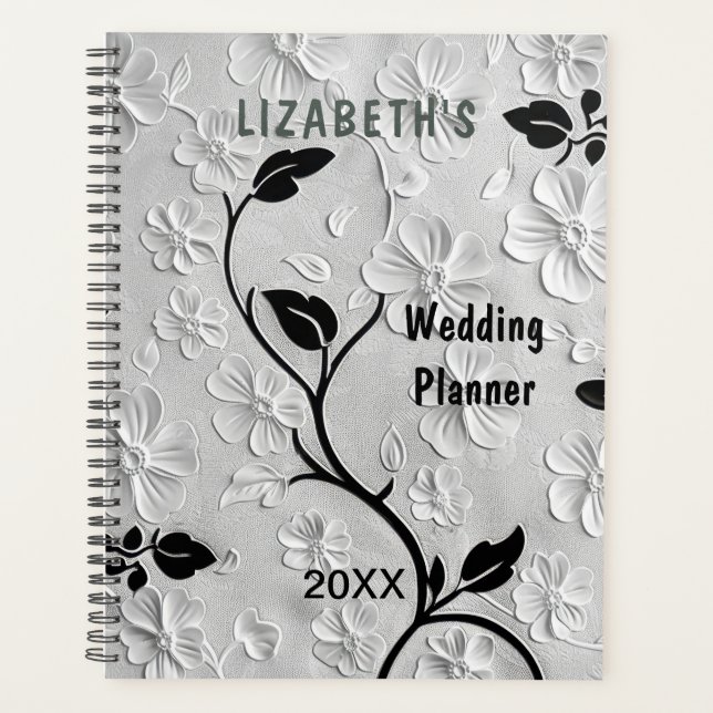 Planejador de Casamento Personalizado de Lizbeth (Frente)