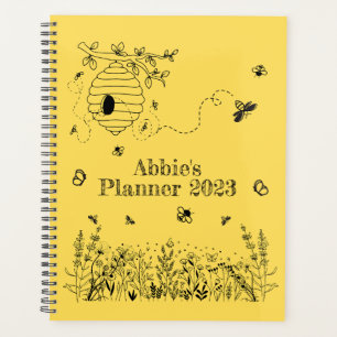 Planejador de Cobrir Suave de Bees Ocupadas