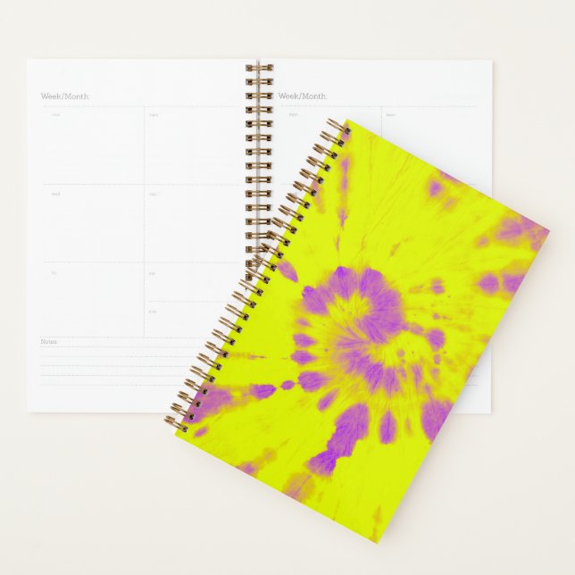 PLANEJADOR DE COBRIR TIE-DYE (Exibição)