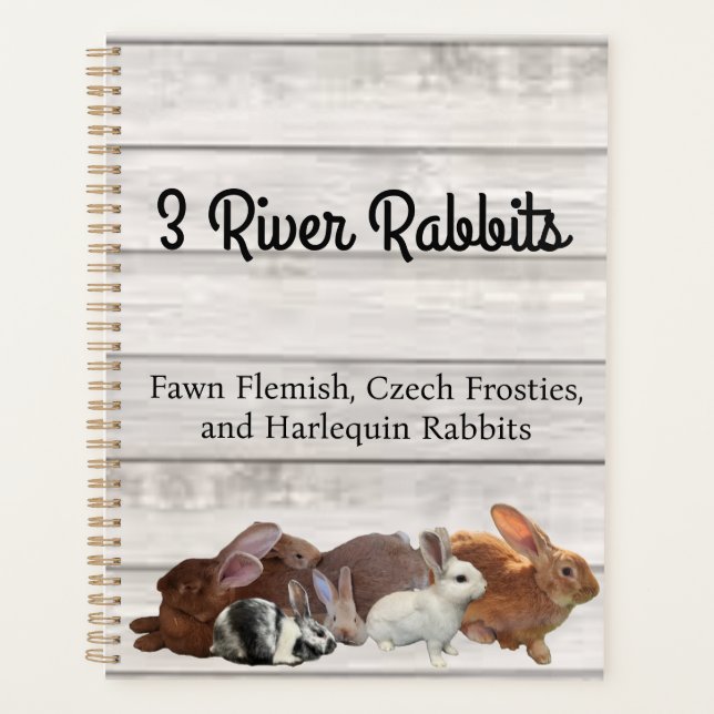 Planejador de Coelhos 3 Rios (Frente)