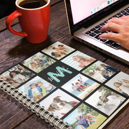 Planejador de Colagem de Fotos com Monograma Perso