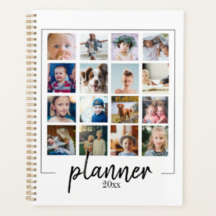 Planejador de colagem de fotos de script personali