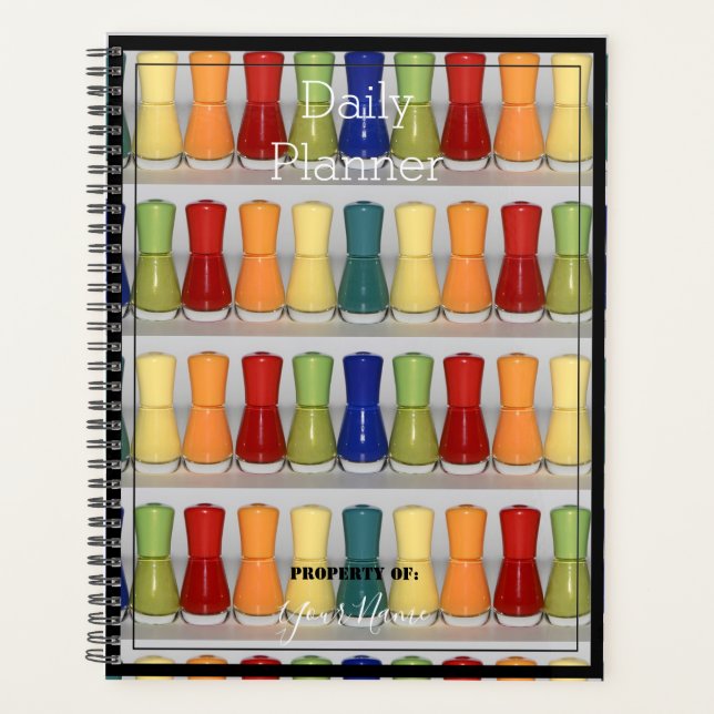 Planejador de Compromissos de Salão de Unhas - HAM (Frente)