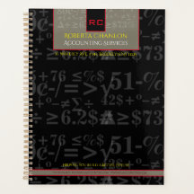 Planejador de Contabilidade Monograma