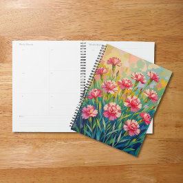 Planejador de Cravos Rosas