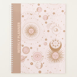 PLANEJADOR DE DESIGN POR SEMANA DO PINK BOHO