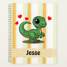 Planejador de Dinossauro Velociraptor Personalizad