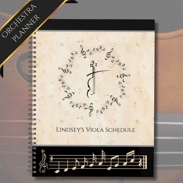 Planejador de Ensaios de Estudantes da Orquestra E (Stay on top of your musical rehearsals, performances, and daily practice schedules)