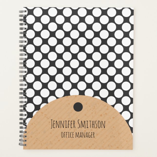 Planejador de Estilo Geométrico Moderno (Frente)