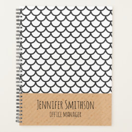 Planejador de Estilo Geométrico Moderno