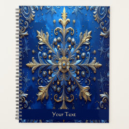 Planejador de Férias Decorativo Azul