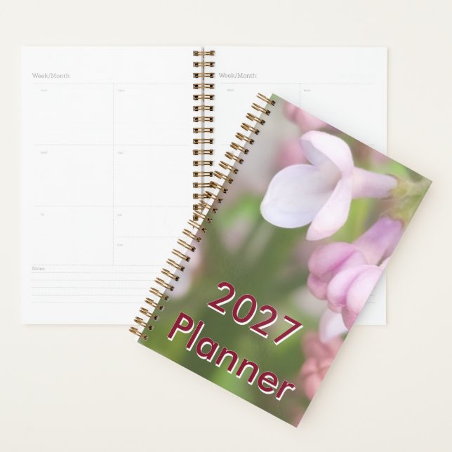 Planejador de Flores de Lilás (Exibição)