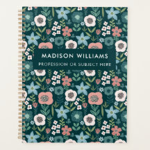 Planejador de Flores Modernas Mínimas