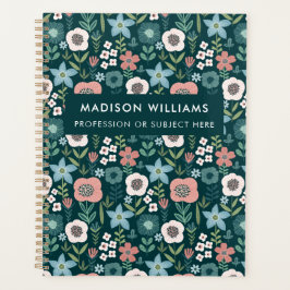 Planejador de Flores Modernas Mínimas