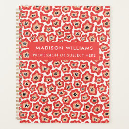 Planejador de Flores Modernas Mínimas