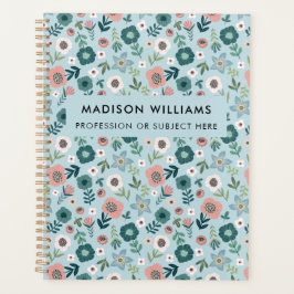 Planejador de Flores Modernas Mínimas