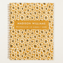 Planejador de Flores Modernas Mínimas