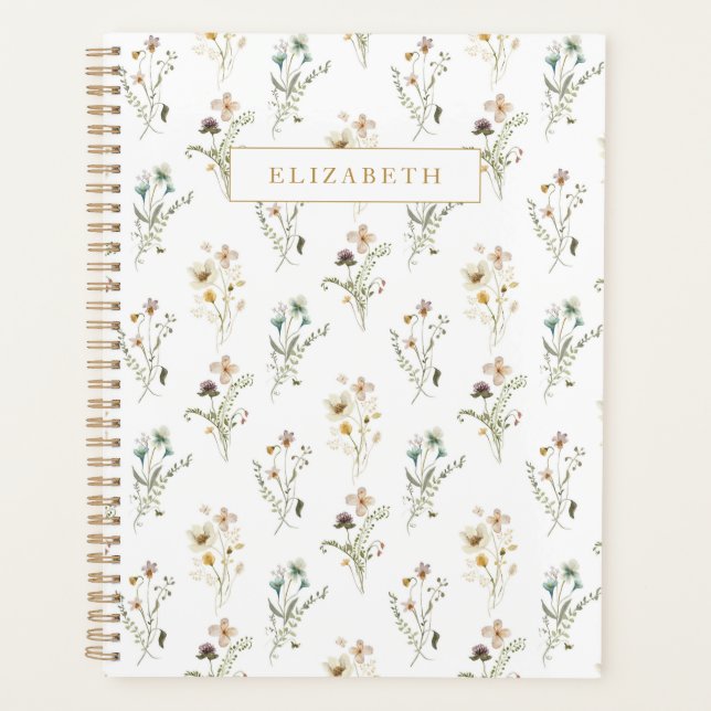 Planejador de Flores Silvestres (Frente)