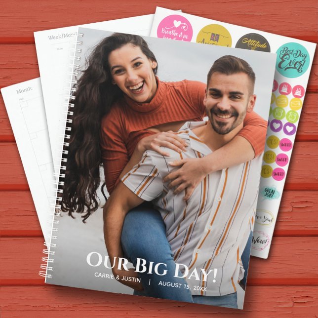 Planejador de Fotos do Nosso Grande Dia de Casamen (Criador carregado)