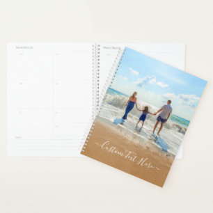 Planejador de Fotos Personalizado com Fotografias 