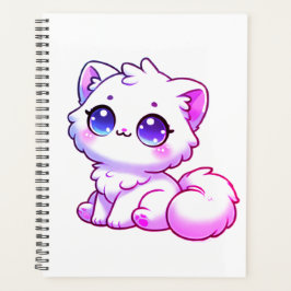 Planejador de Gatinho Fofo Kawaii