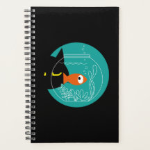 Planejador de Gato & Peixe Engraçado – Kuro Catto 