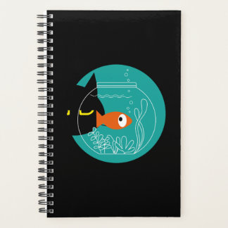 Planejador de Gato & Peixe Engraçado – Kuro Catto 