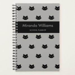 Planejador de Gatos Pretos E Cinzas