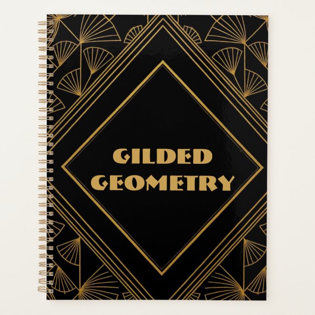 Planejador de Geometria Dourada (Frente)