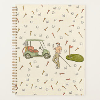 Planejador de golfe desenhado