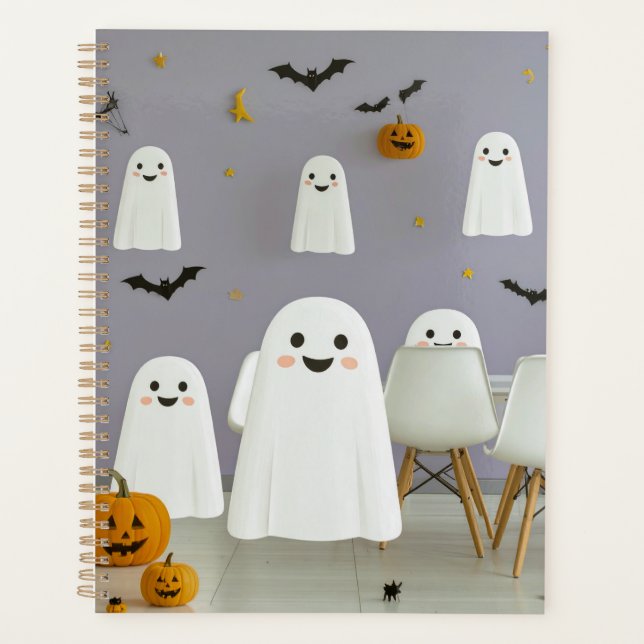 Planejador de Halloween Assustador (Frente)