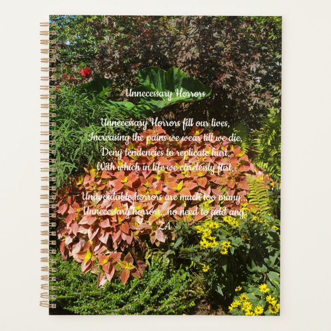 Planejador de Horrores Desnecessário (Frente)