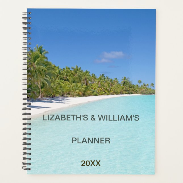 PLANEJADOR DE LIZAETH E WILLIAM[ Personalizado (Frente)