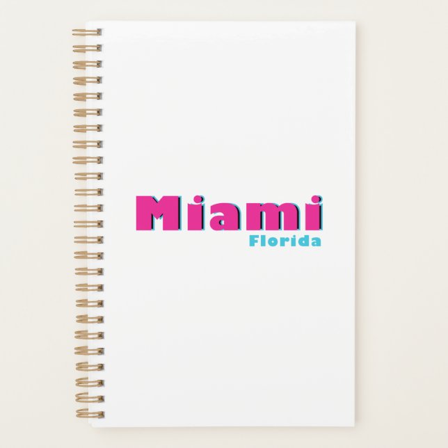 Planejador de Miami, Flórida   (Frente)