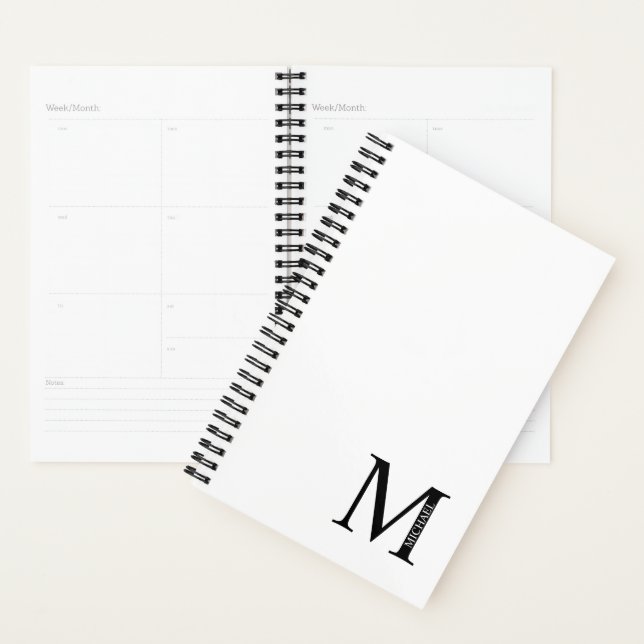 Planejador de Monograma e Nomes Personalizados (Exibição)