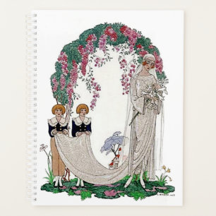 planejador de noiva Art Deco