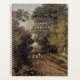 Planejador de Paisagem de Arte Fina Vintage