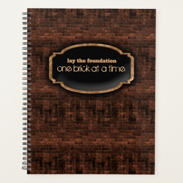 Planejador de Parede de tijolos envelhecidos (Frente)