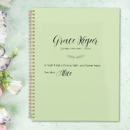 Planejador de Páscoa Grace Keeper - Capa Creme Lim